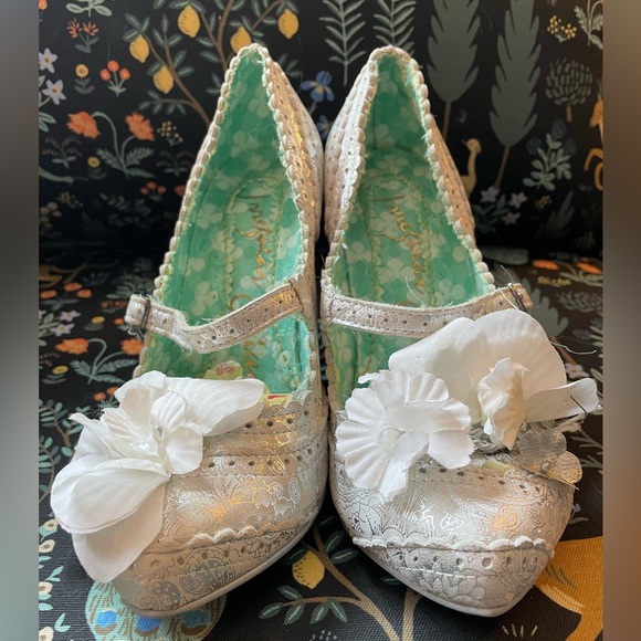 Irregular Choice Cortesan Floral Heels size 5.5 - Picture 3 of 7